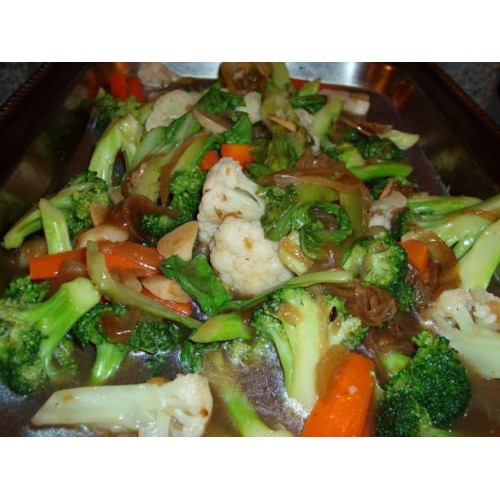 Mixed Vegetables in Oyster Sauce